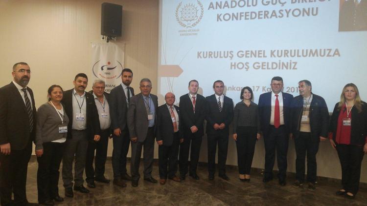 Anadolu Güç Birliği Konfederasyonu kuruldu