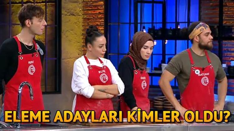 MasterChefin son bölümünde eleme adayları kim oldu İşte MasterChefte ikinci dokunulmazlık oyununu kazanan takım