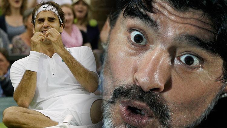 Maradona, Federeri ağlattı O sözler...