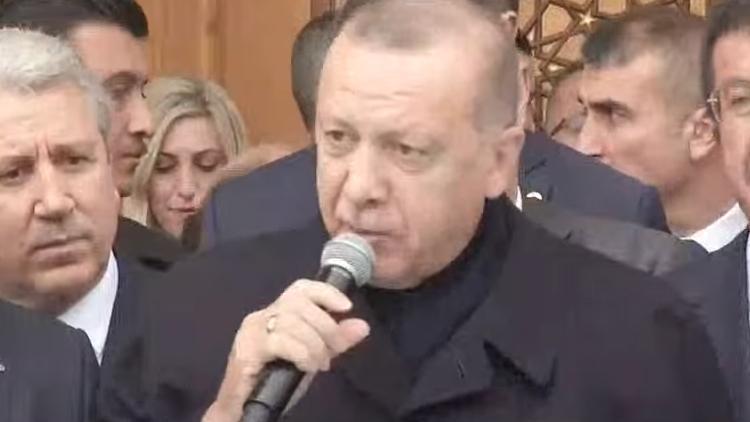 Cumhurbaşkanı Erdoğan, Bilal Saygılı Camiinin açılışında konuştu
