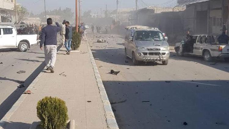 Son dakika... Tel Abyad’da bomba yüklü araç patlatıldı