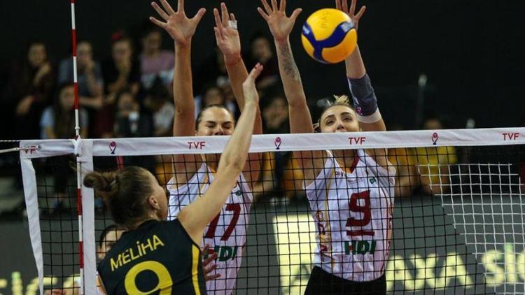 VakıfBank, Galatasarayı 3-1le geçti