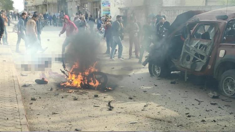 Suriyenin kuzeyindeki Azezde terör saldırısı: 2 ölü