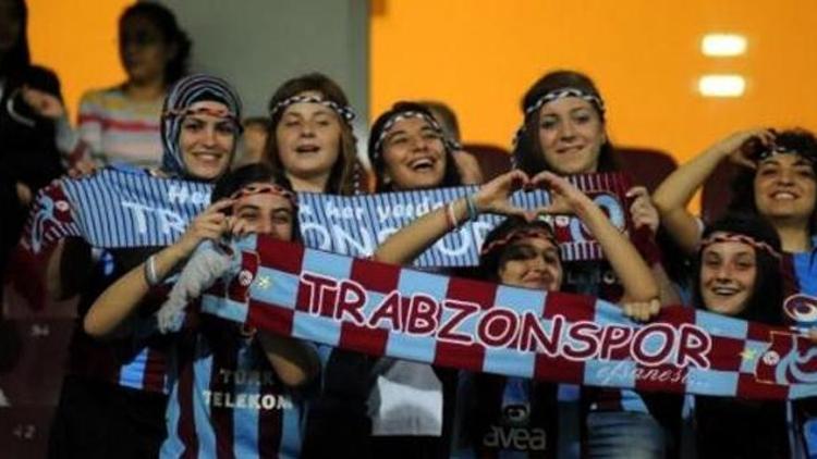 Tribünde en çok kadın taraftar Trabzonspor’da