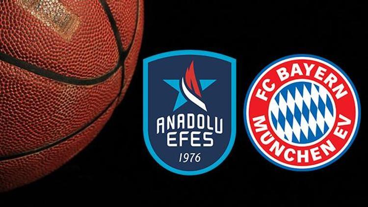 Anadolu Efes Bayern Münih basketbol maçı bu akşam saat kaçta ve hangi kanalda