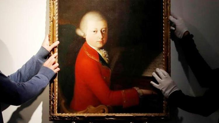 Mozartın çocukluk portesi 4 Milyon Euroya satıldı