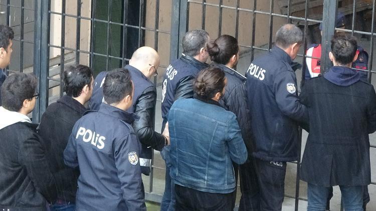 Edirnede 7 FETÖ şüphelisi Yunanistana kaçarken yakalandı