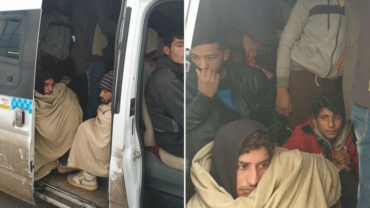 Ankarada 37 kaçak göçmen yakalandı