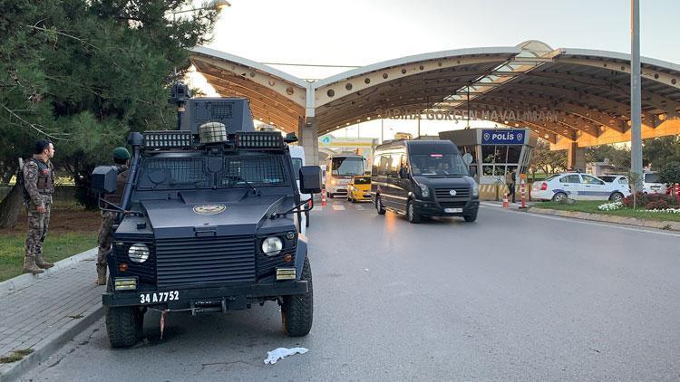 Sabiha Gökçen Havalimanında hareketli anlar Dur ihtarına uymayınca...