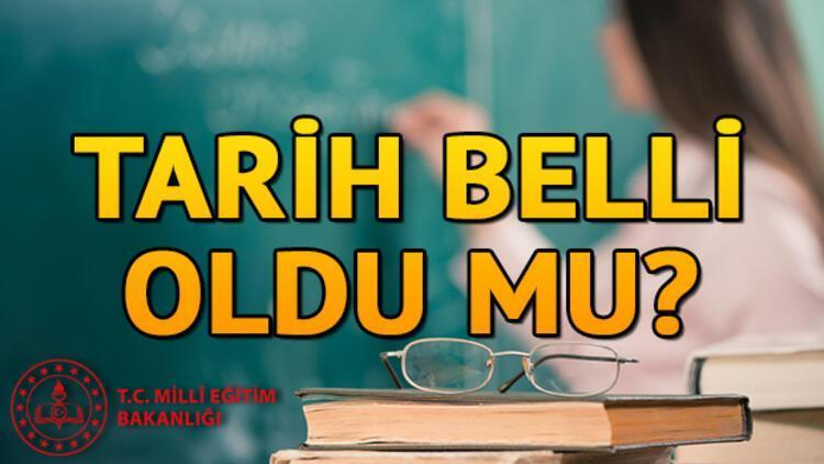 MEB öğretmen ataması tarihi belli oldu mu 2020 öğretmen alımı ne zaman