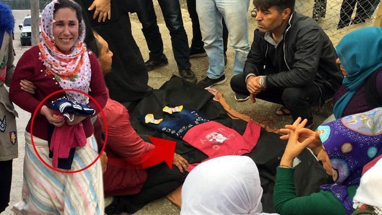 Adanada çok acı olay Minik kızının cansız bedenine örttü...