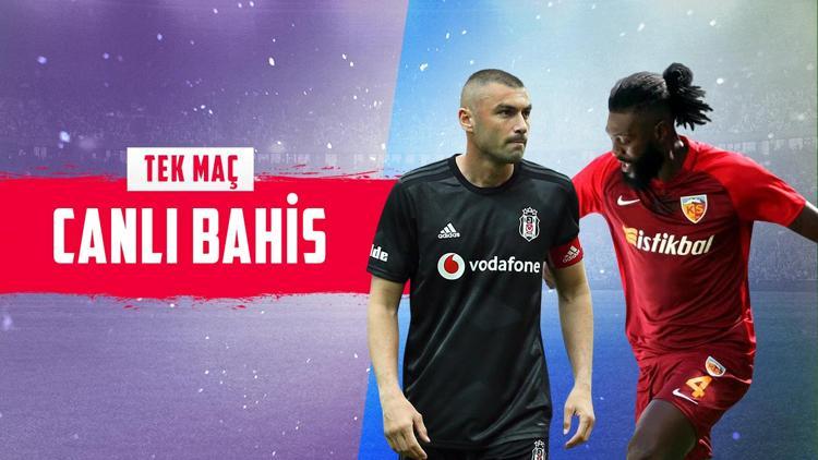 Beşiktaş, Kayserisporu konuk ediyor Rakipte 7 eksik, iddaada galibiyetine...