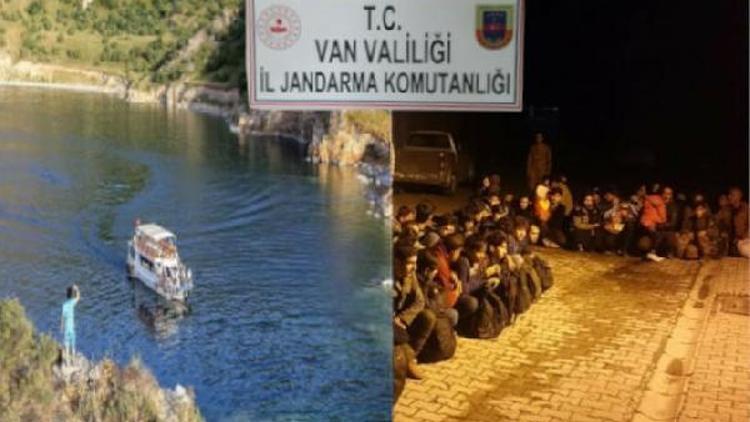 Vanda 41 kaçak göçmen yakalandı, 14 organizatör gözaltına alındı