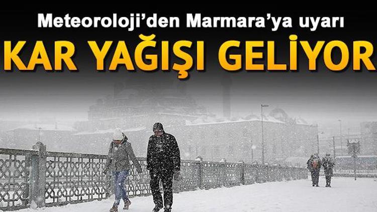 Meteorolojiden Marmaraya kar uyarısı... 4 Aralık il il hava durumu raporu