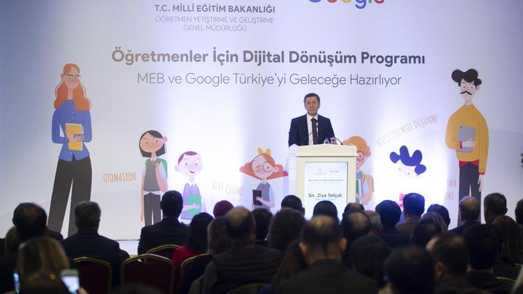 Bakan Selçuk: ‘Dijital Dönüşüm Programı’ 1 milyon öğretmene ulaşacak