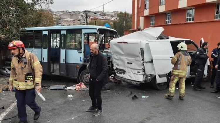 Son dakika: Gaziosmapaşada feci kaza... Yaralılar var