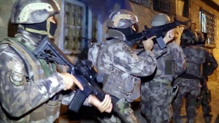 Gaziantepte 915 polisle uyuşturucu operasyonu: 25 gözaltı