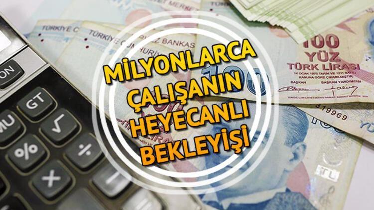 2020 Asgari ücret zammı ne zaman belli olacak Yeni yılda asgari ücret ne kadar olacak