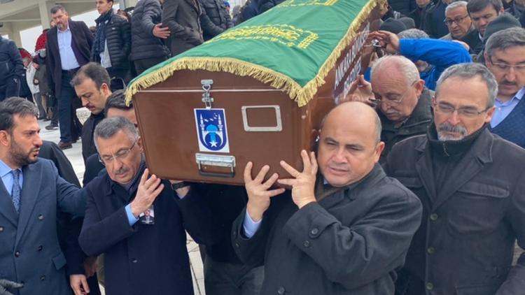 Fuat Oktay, Ankarada cenaze törenine katıldı
