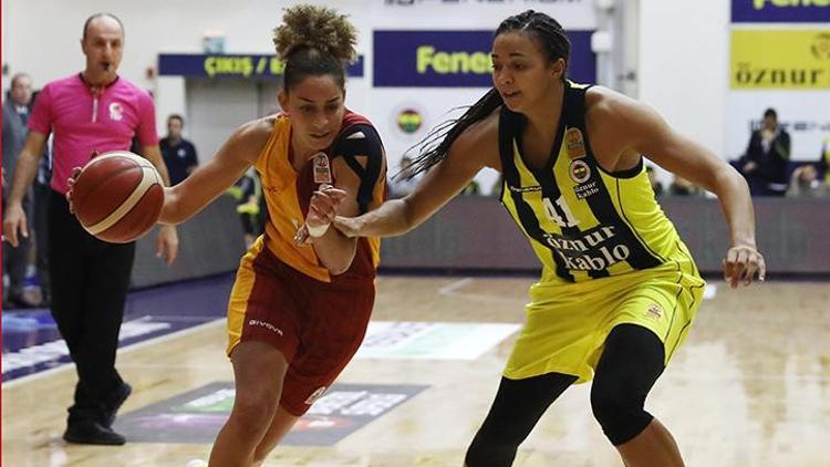 Kadınlar Basketbol derbisinde Fenerbahçe, Galatasarayı mağlup etti