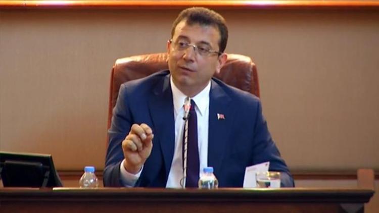 Ekrem İmamoğlu’ndan ilk veto