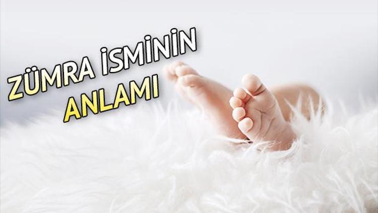 Zümra isminin anlamı nedir Zümra ne demek