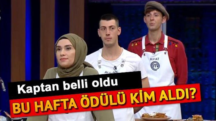 MasterChefte kaptanlık yarışını kim kazandı İşte 9 Aralık MasterChef ödül oyunu alan isim