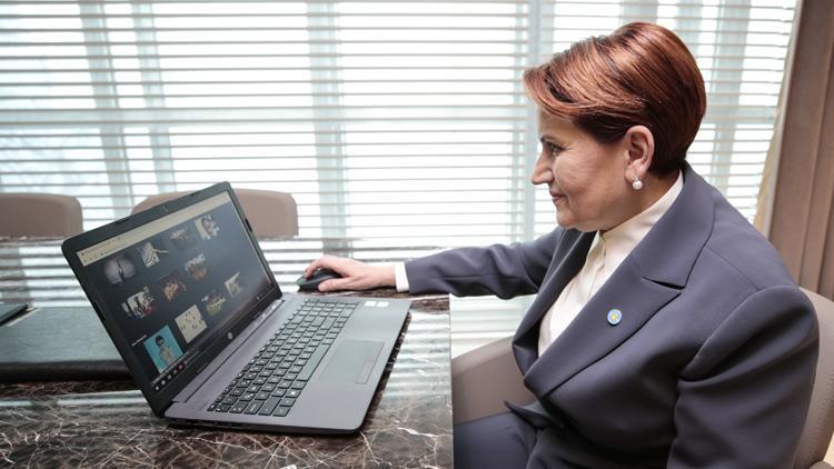 Akşener, AAnın yılın fotoğrafları oylamasına katıldı