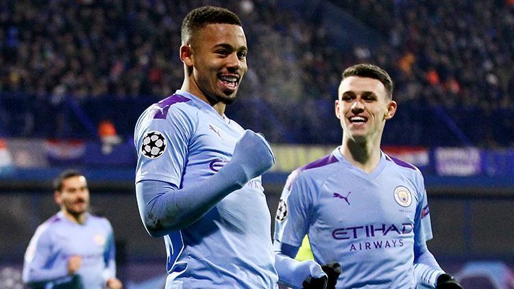 Manchester City, Zagrebte 4 golle geri döndü