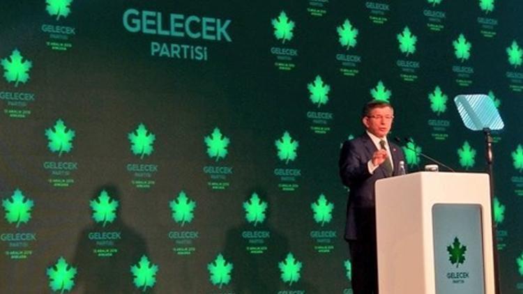 Ahmet Davutoğlu yeni partisini açıkladı