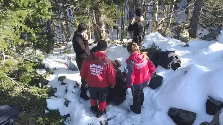 Uludağda kaybolan 2 dağcıyı arama çalışmaları 13’üncü günde de sürüyor