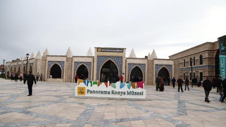 Konya Panorama ve Şehitler Abidesi Mevlana ziyaretçileriyle dolup taşıyor