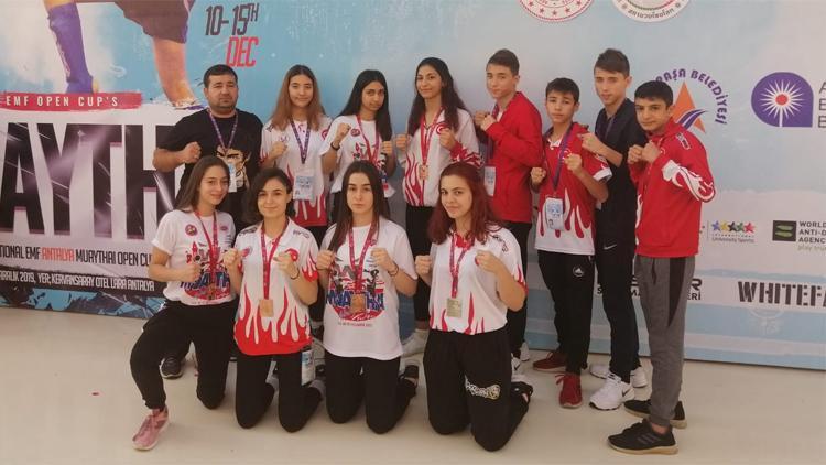 Muaythai Avrupa Kupası’nda Şehzadeler rüzgarı esti