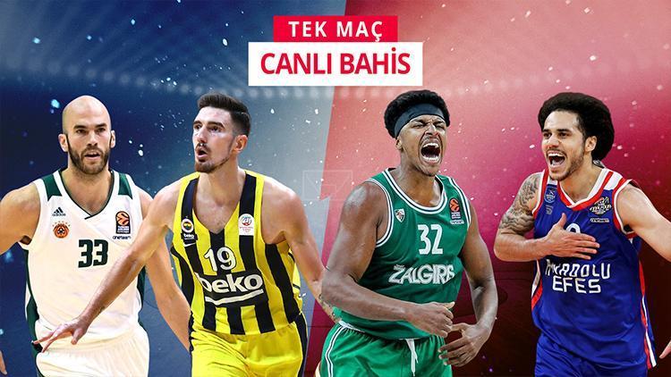 Çift maç haftasında Fenerbahçe ve Efes deplasmanda Euroleague iddaa oranları...