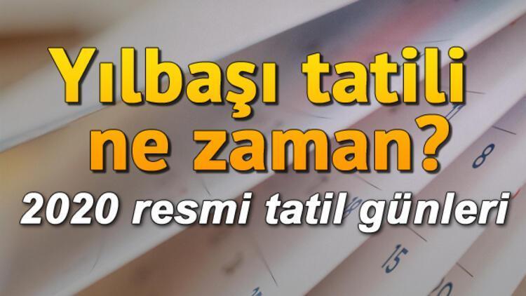 Yılbaşı tatili hangi güne denk geliyor