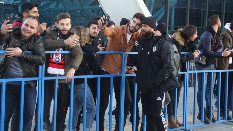 Beşiktaş’a Erzincan’da coşkulu karşılama