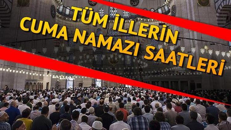 Cuma namazı saat kaçta (20 Aralık) | Diyanet il il cuma namazı saatleri