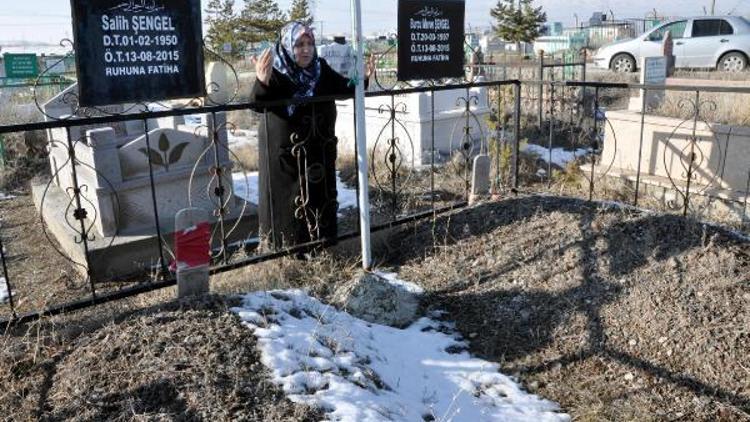 Çifte müebbet kararı onandı, eşi ve kızının mezarlarına koştu