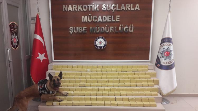 Yolcu otobüsünde 91 kilo eroin ele geçirildi