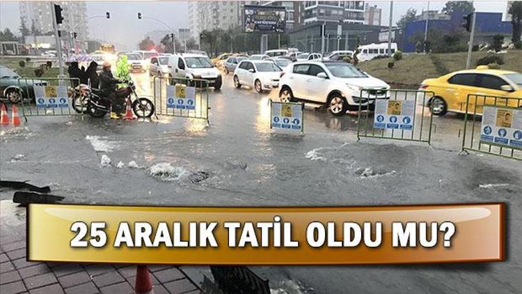 Adana’da okullar yarın tatil mi Hangi illerde okullar tatil