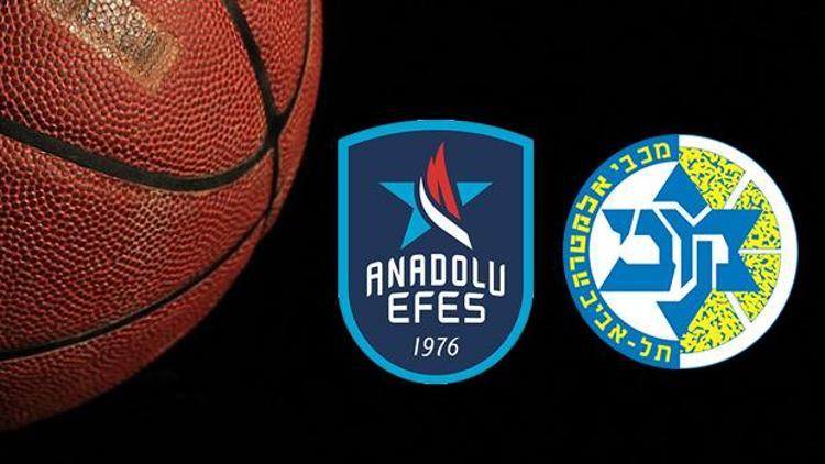 Anadolu Efes Maccabi FOX maçı ne zaman saat kaçta ve hangi kanalda Maçla ilgili detaylar...