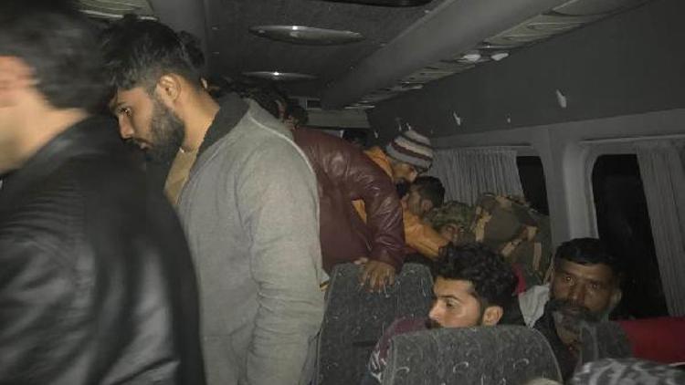 Ankarada 43 kaçak göçmen yakalandı