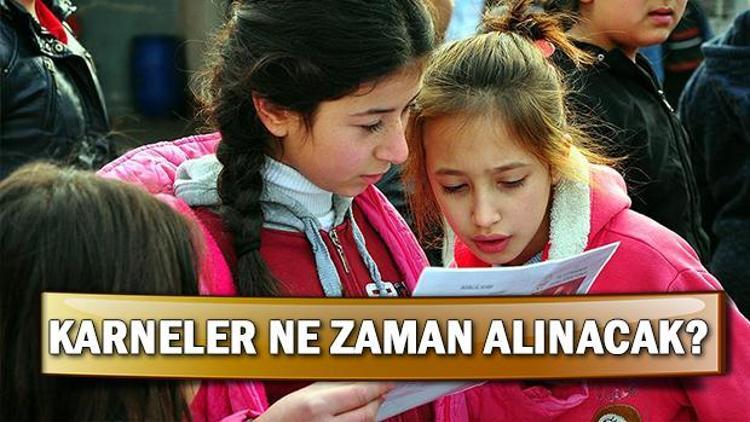 Karneler ne zaman alınacak Sömestr ve 15 tatil ne zaman başlıyor