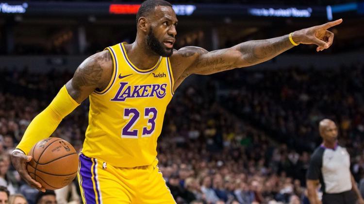 NBAde gecenin sonuçları | LeBron James tarihe geçti 9ar bin asist ve ribaunt...