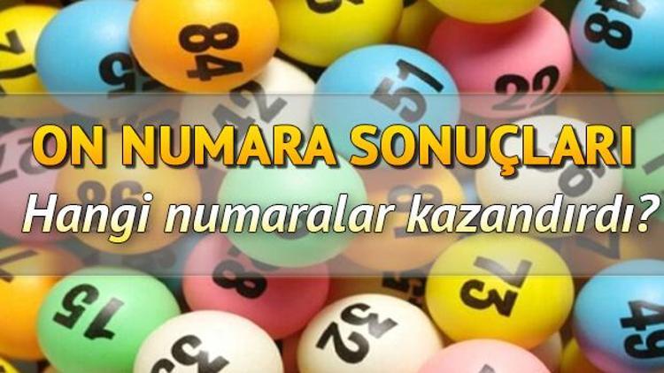 908inci hafta On Numara sonuçlarına göre büyük ikramiye 2 kişiye çıktı - MPİ 30 Aralık On Numara kupon sorgulama