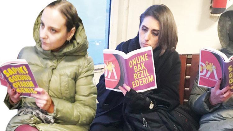 Kitap kalkanı Tacize karşı yeni yöntem mi