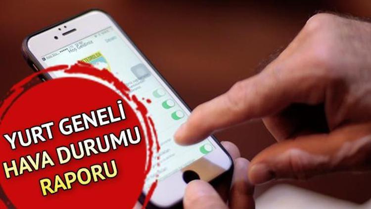 Bugün hava nasıl olacak 31 Aralık 2019 hava durumu tahminleri