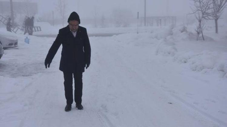 Bitliste 47 köy yolu kardan kapandı