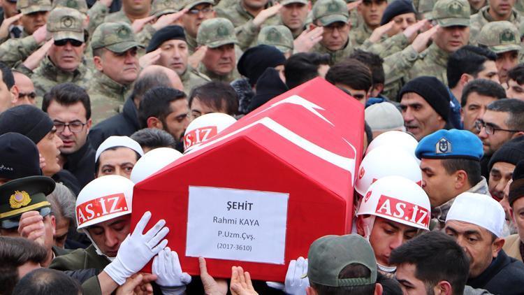 Şehit Uzman Çavuş, Erzurumda gözyaşlarıyla toprağa verildi