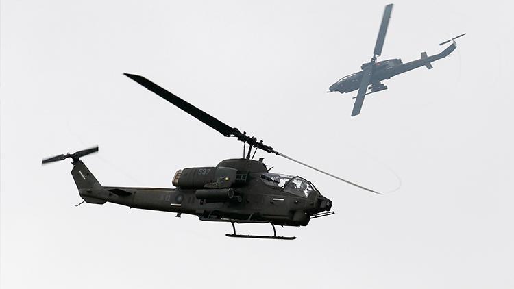 Tayvanda askeri helikopter düştü Çok sayıda ölü var